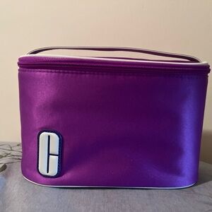 Clinique Purple Cosmetic Bag